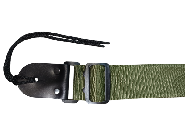 Correa Para Guitarra Y Bajo Regulable Reforzada Verde
