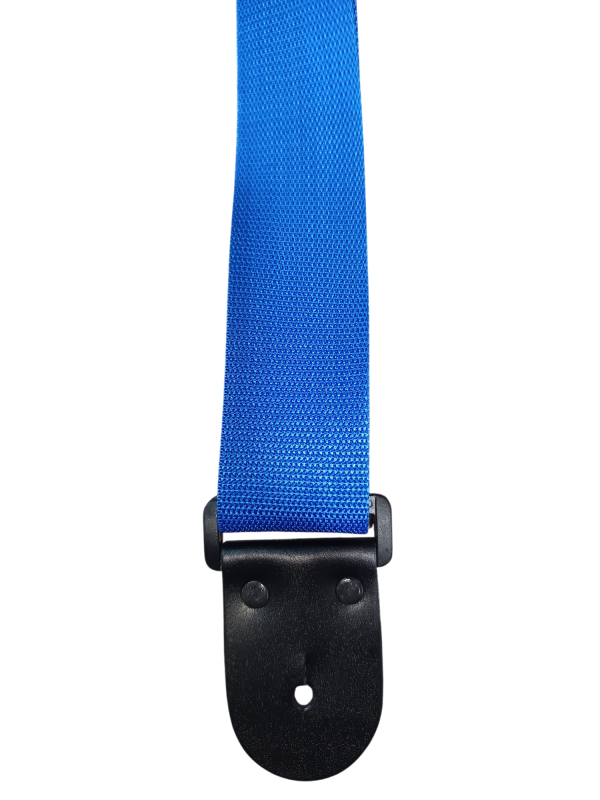 Correa Para Guitarra Y Bajo Regulable Reforzada Azul