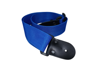 Correa Para Guitarra Y Bajo Regulable Reforzada Azul