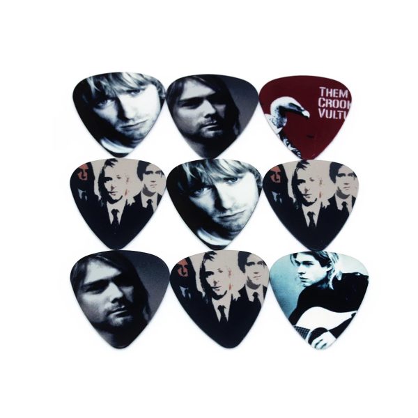 10 Uñetas Para Guitarra Y Bajo Diseño (rock)