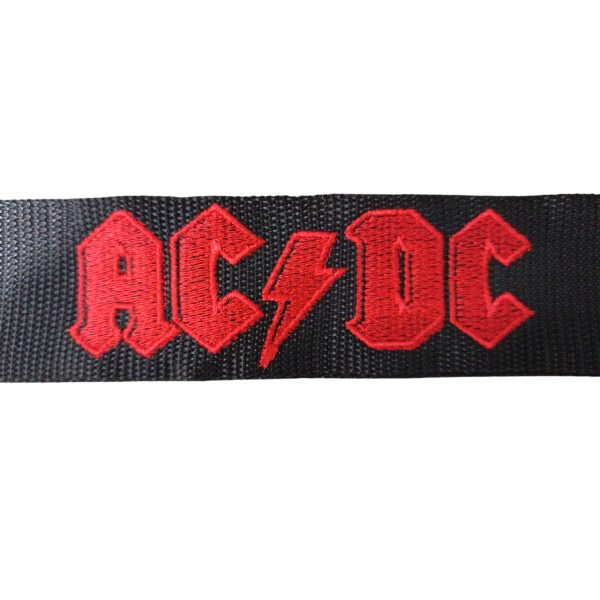 Correa Para Guitarra Bordada AC DC