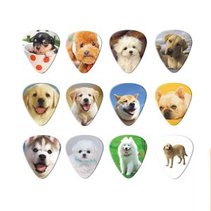 10 Uñetas Para Guitarra Y Bajo Diseño Mascota