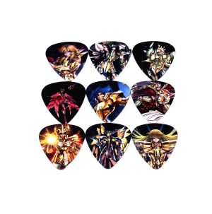 Uñetas De Guitarra ( Caballeros Del Zodiaco) 10unid