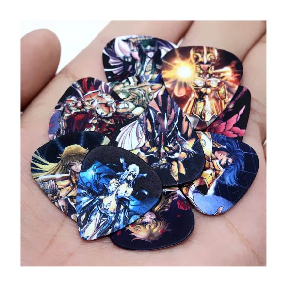 Uñetas De Guitarra ( Caballeros Del Zodiaco) 10unid