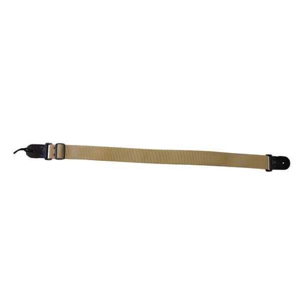 Correa Para Guitarra Y Bajo Regulable Reforzada Beige