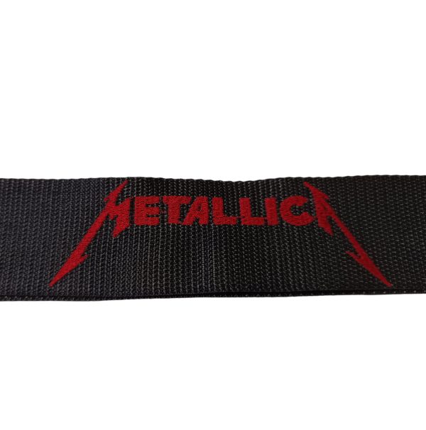 Correa Para Guitarra Bordada METALLICA