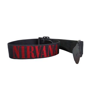 Correa Para Guitarra Bordada  NIRVANA