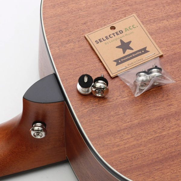 Retenedor De Correa De Guitarra Y Bajo (premium)