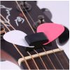 2 Uñetas + Soporte De Goma Para Guitarra