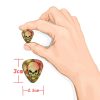 10 Uñetas Para Guitarra Diseño Calavera