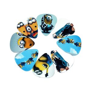 10 Uñetas Para Guitarra Diseño (Minions)
